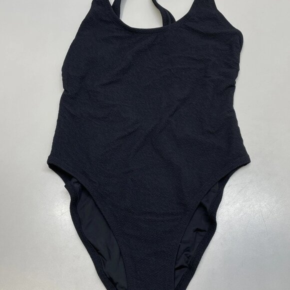 Solid & Striped Women’s Hailey One-Piece Swimsuit – Black – Size M - Picture 1 of 6